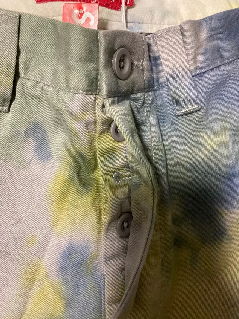 SUPREME 21SS Pin UP Chino Pant タイダイ Supreme Pin Up Chino Pant Multi (SS21) 購入レビュー | メンズ