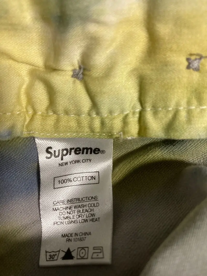 シュプリームチノパン supreme ワークパンツ レビュー Supreme Pin Up