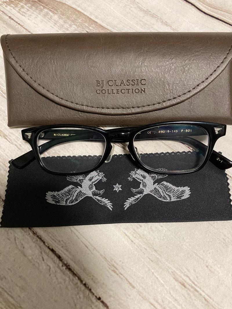 BJ CLASSIC ビージェークラシック P-501 C-1 メガネ 眼鏡 セルロイド